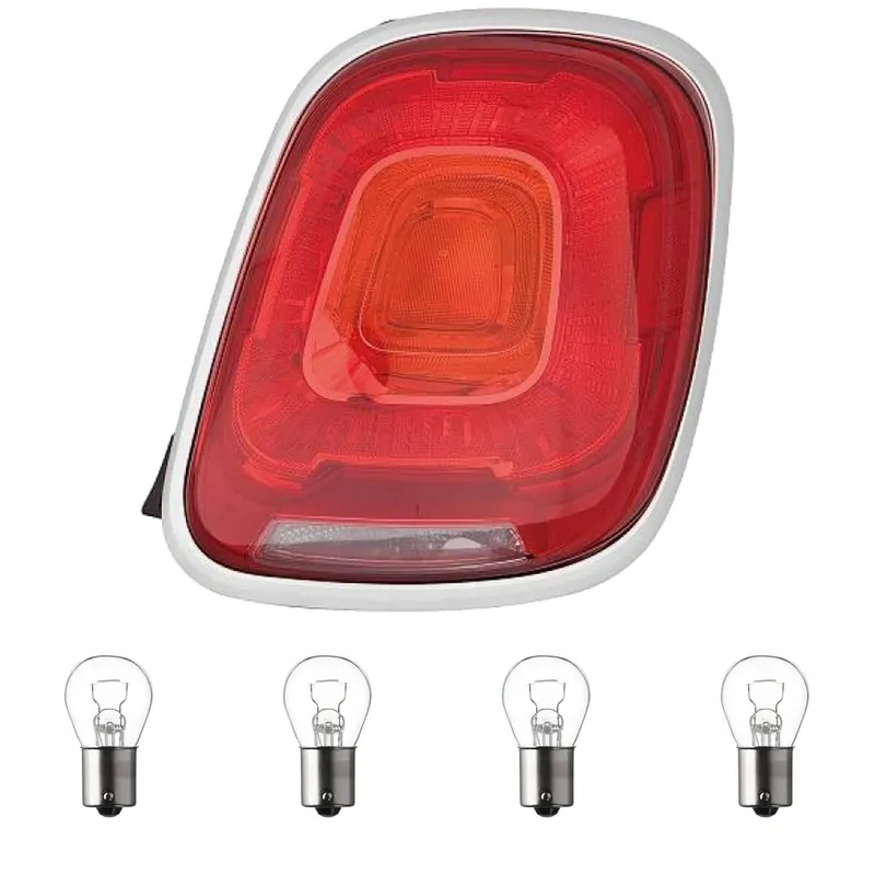 Top-Angebot Depo / TYC Rückleuchte rechts passt für Fiat 500X nur Trekking (334) ab 14-18 inklusive Leuchtmittel/Birnen