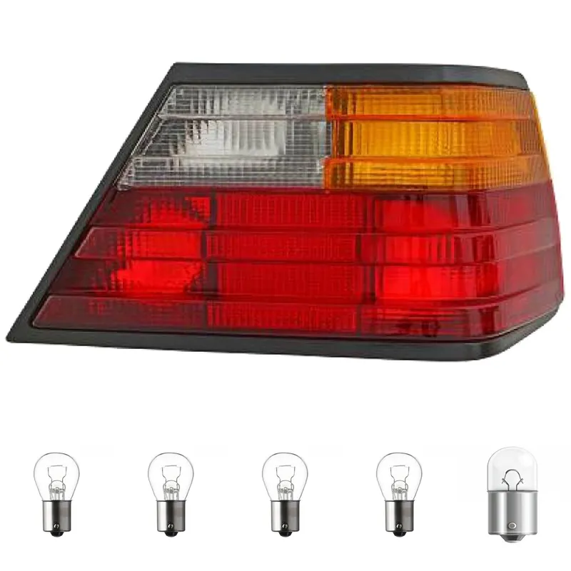 Sale Depo / TYC Rückleuchte rechts passt für Mercedes 124 Coupe E-Klasse ab 84-95 inklusive Leuchtmittel/Birnen