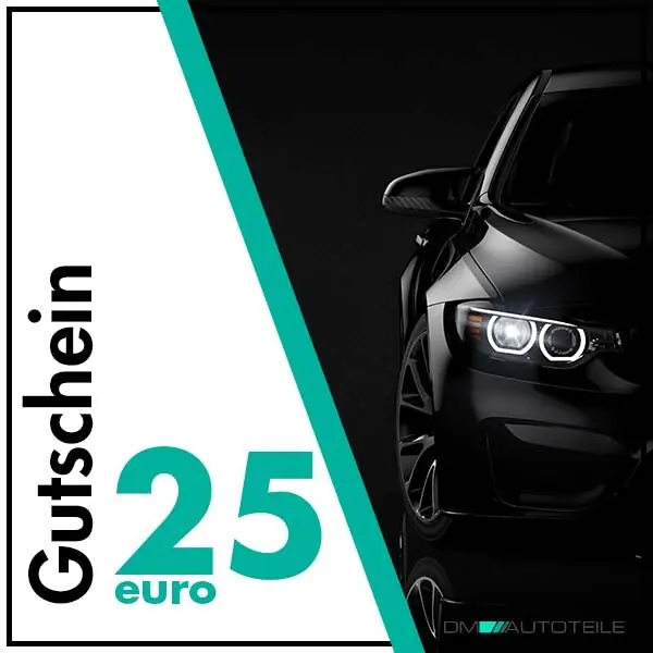 Nur Heute DM Autoteile Geschenk Gutschein Digital per eMail als PDF 25 Euro