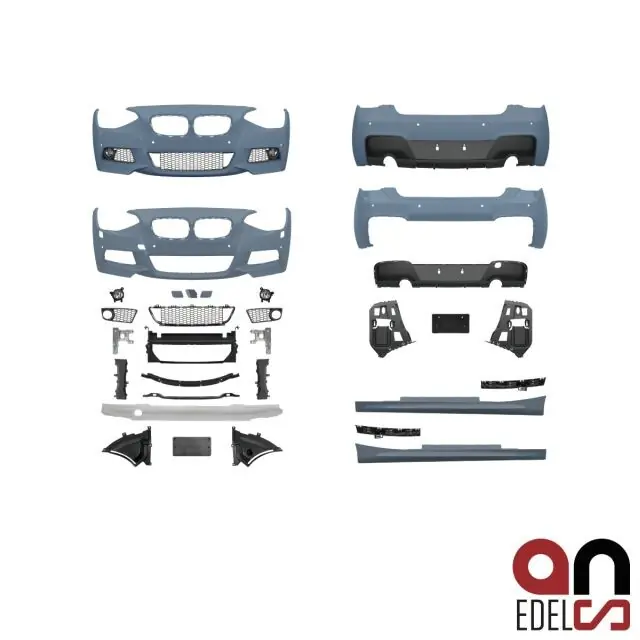 Sport-Paket Umbau Bodykit 3-Türer + 135i Performance Diffusor passt für BMW 1er F21 3-Türer ab 11-15 auch M Preisreduziert