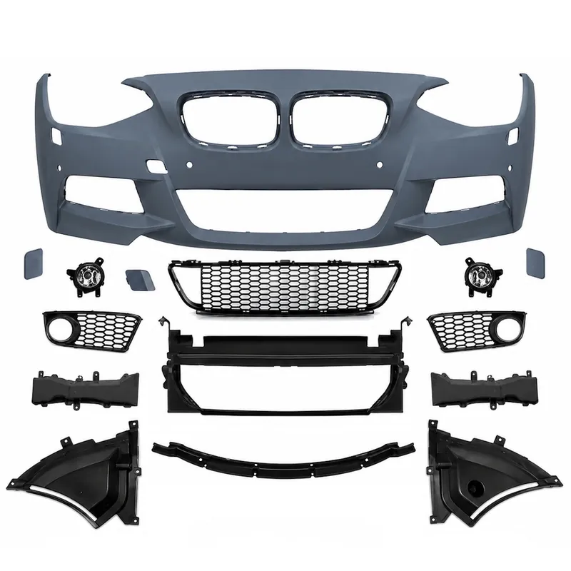 Zertifiziert AN Umbau Stoßstange vorne Sport + Zubehör passt für BMW 1er F20 F21 bj. 11-15 Serie & M-Paket