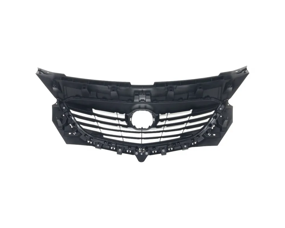 Kühler Gitter KühlergrillMitte Schwarz Chrom Top-Angebot