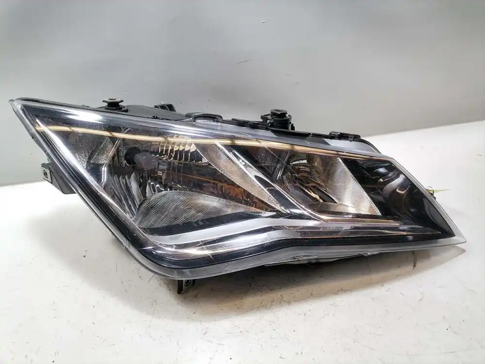Expressversand Scheinwerfer, Leuchten gebraucht SEAT LEON (5F) Baujahr 2015