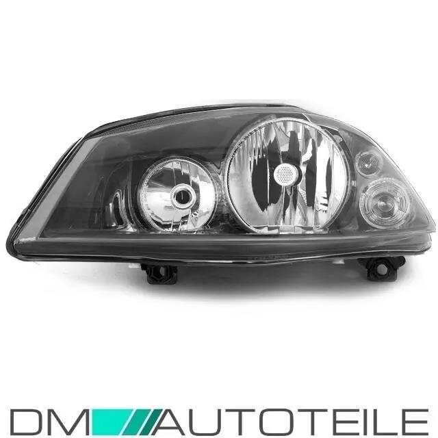 Aktuell Set Seat Ibiza 6L headlights left 02-06 H7 H3 black