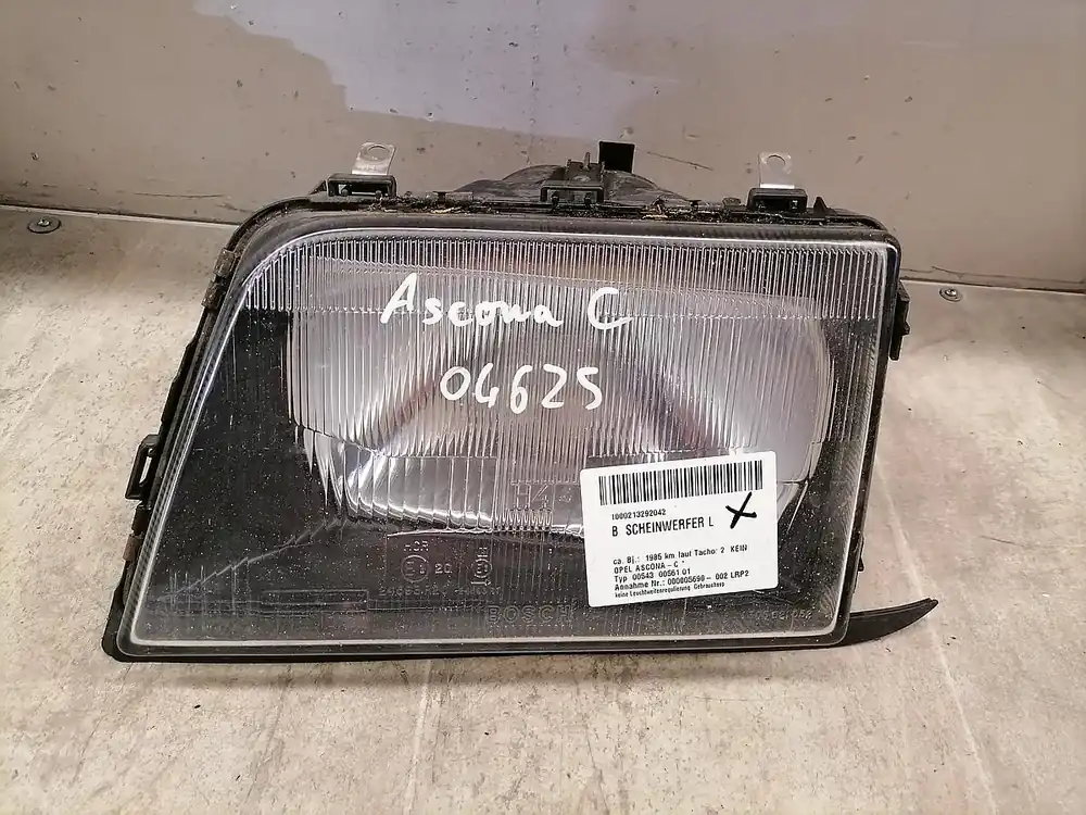Preis Gesenkt Scheinwerfer, Leuchten gebraucht OPEL ASCONA-C Baujahr 1985
