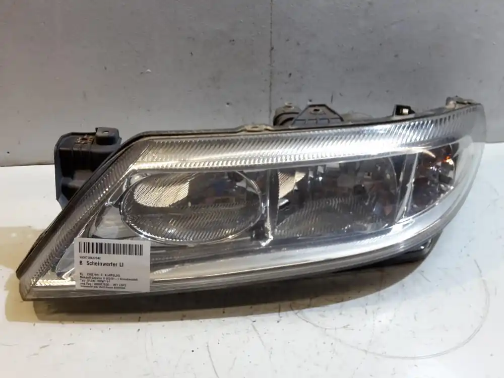 Abverkauf Scheinwerfer, Leuchten gebraucht RENAULT LAGUNA II (02/01-) Baujahr 2002