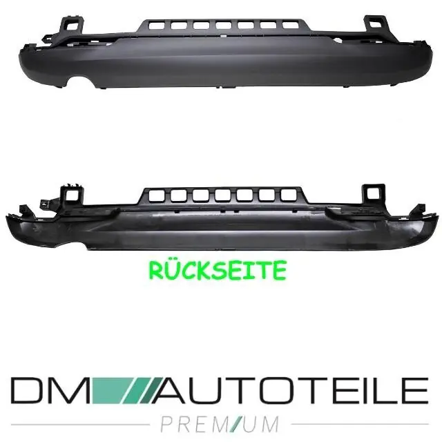 Online Kaufen Smart Forfour 453 Spoiler rear Bumper black 2014