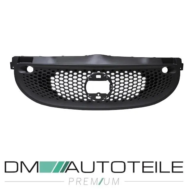 Neu Im Sortiment Smart Forfour 453 2014 Front Grille ventilation Grille black ribbed