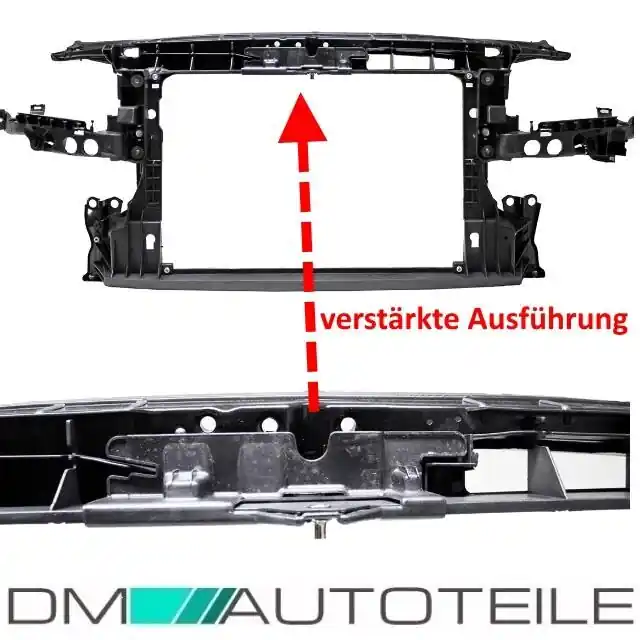 Aktuell Audi A3 8P1 8PA Radiator support 08-13 Facelift all models CERTIFIED
