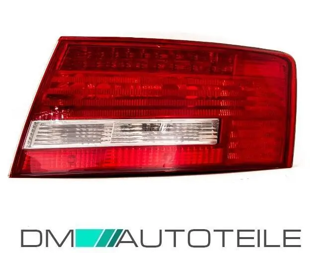 Schnäppchen Audi A6 4F Saloon LED rear lights red/white 04-08 OEM design