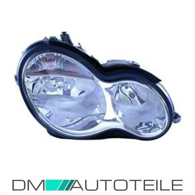 Neuheit Mercedes W203 Headlight Right 04-07 Clear OEM