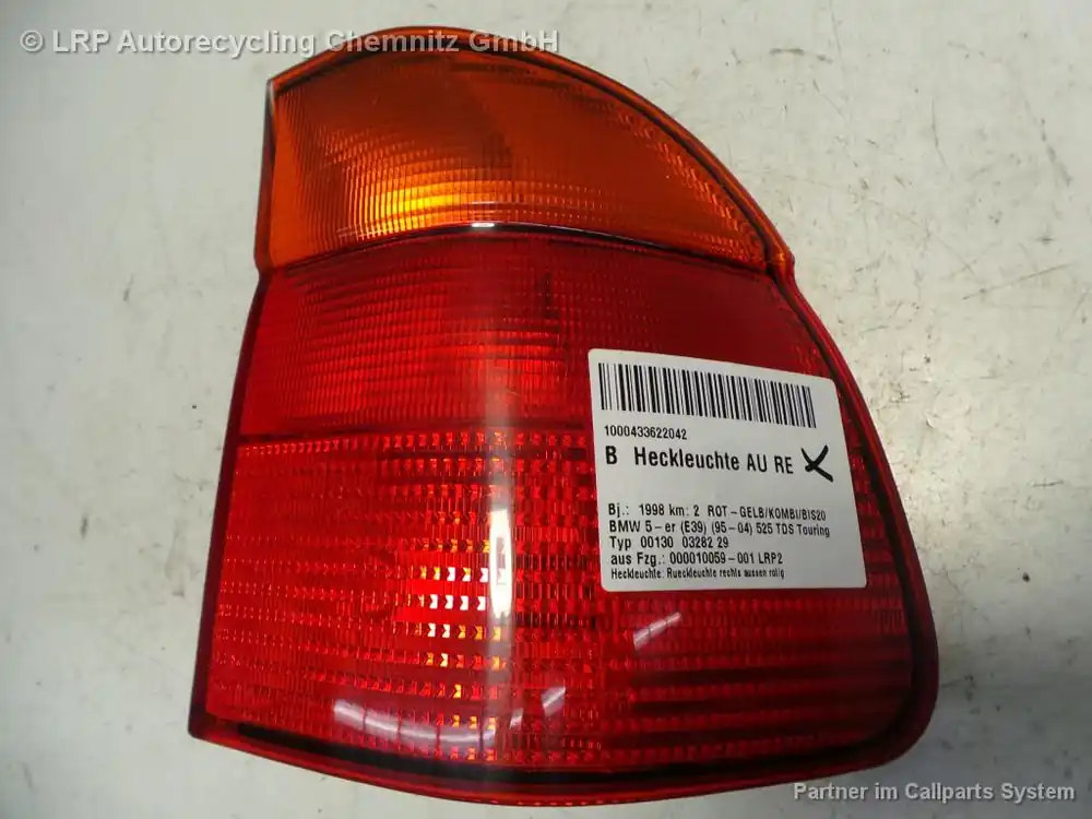 Scheinwerfer, Leuchten gebraucht BMW 5-ER (E39) (95-04) Baujahr 1998 Sonderaktion