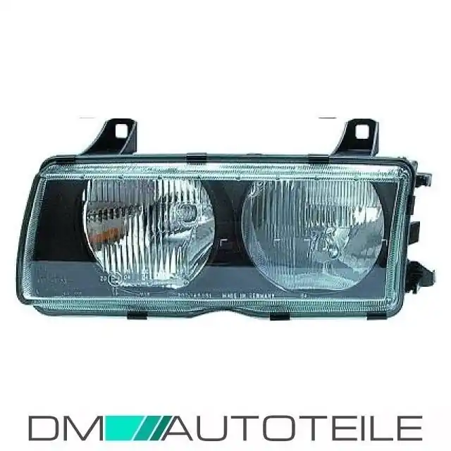Headlight Left Hella HB3/HB4 fits on BMW E36 Compact 91-99 Markenprodukt
