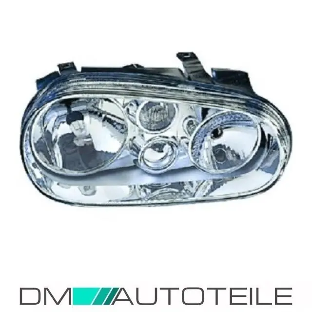 VW Golf IV 4 Headlight Right Valeo + Fog Lights 97-03 Neu Im Sortiment