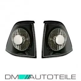 Sonderaktion Front Indicator Set Black fits on BMW E36 Limousine Estate Compact 91-99