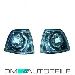 Aktuell Designblinker Frontblinker Set Klarglas Chrom passend für BMW E36 Limousine Touring Bj. 90-98
