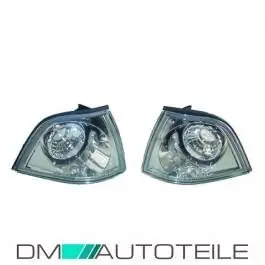 Sonderangebot Frontblinker Set Klarglas Chrom passend für BMW E36 Coupe Cabrio Bj. 90-98