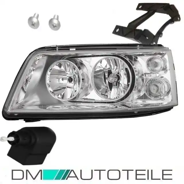 Wochenendangebot VW T5 clear glass headlights left 03-09 H7/H1 + actuator