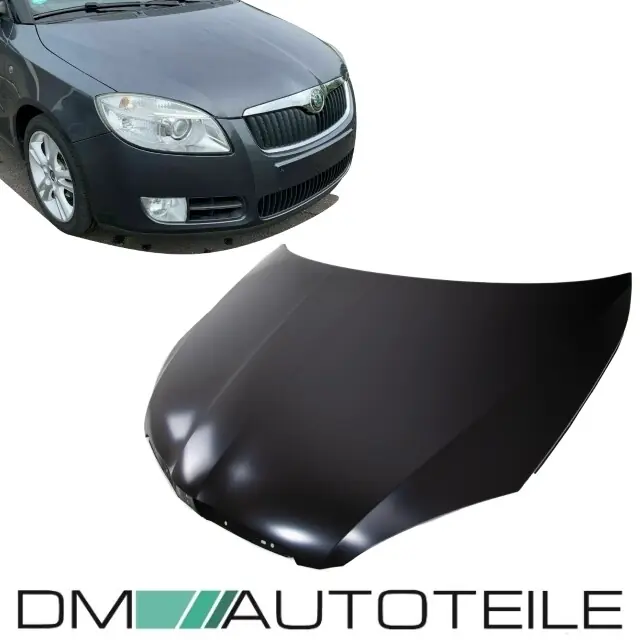 Skoda Fabia II 5J Roomster Bonnet Year 06-10 NEW Steel Neue Kollektion