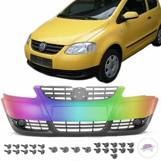 Sonderaktion VW Fox 5ZI Front Bumper without Fog Lights 05-10 PAINTED