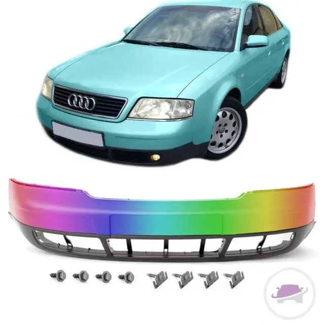 Abverkauf Audi A6 4B Front Bumper 97-01 + Screws Saloon Avant PAINTED