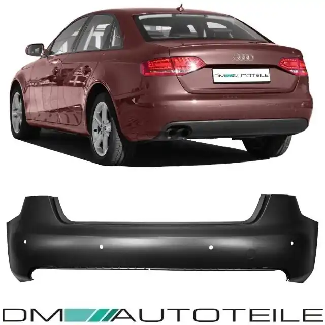 Audi A4 B8 Saloon Rear Bumper for Parking System up 2007-2011 Bestseller