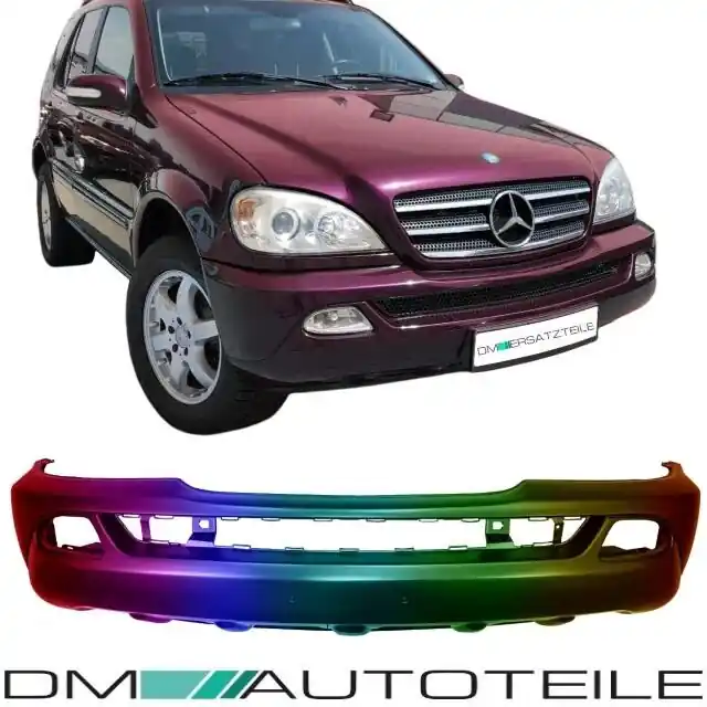 Sofort Bestellen Set Mercedes ML W163 Facelift Front Bumper 01-05 w/o PDC/SRA PAINTED
