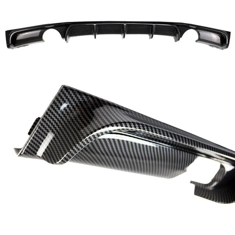 335i Duplex Carbon Gloss Design Performance Rear Diffusor fits BMW F30 F31 M-Sport Neuheit