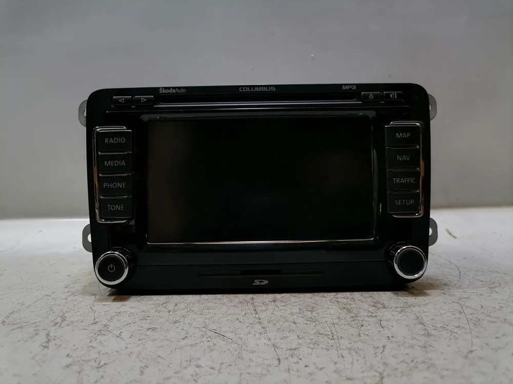 Echt Autoradio, Zubehör gebraucht SKODA SUPERB II (3T) Baujahr 2009